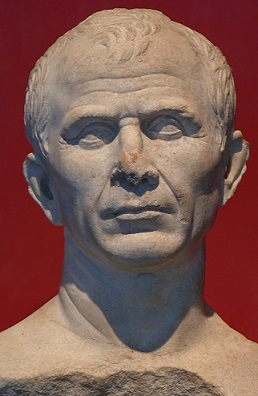 Julius Cäsar - antike Büste